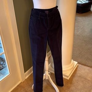New NYDJ navy corduroy jeans size 2